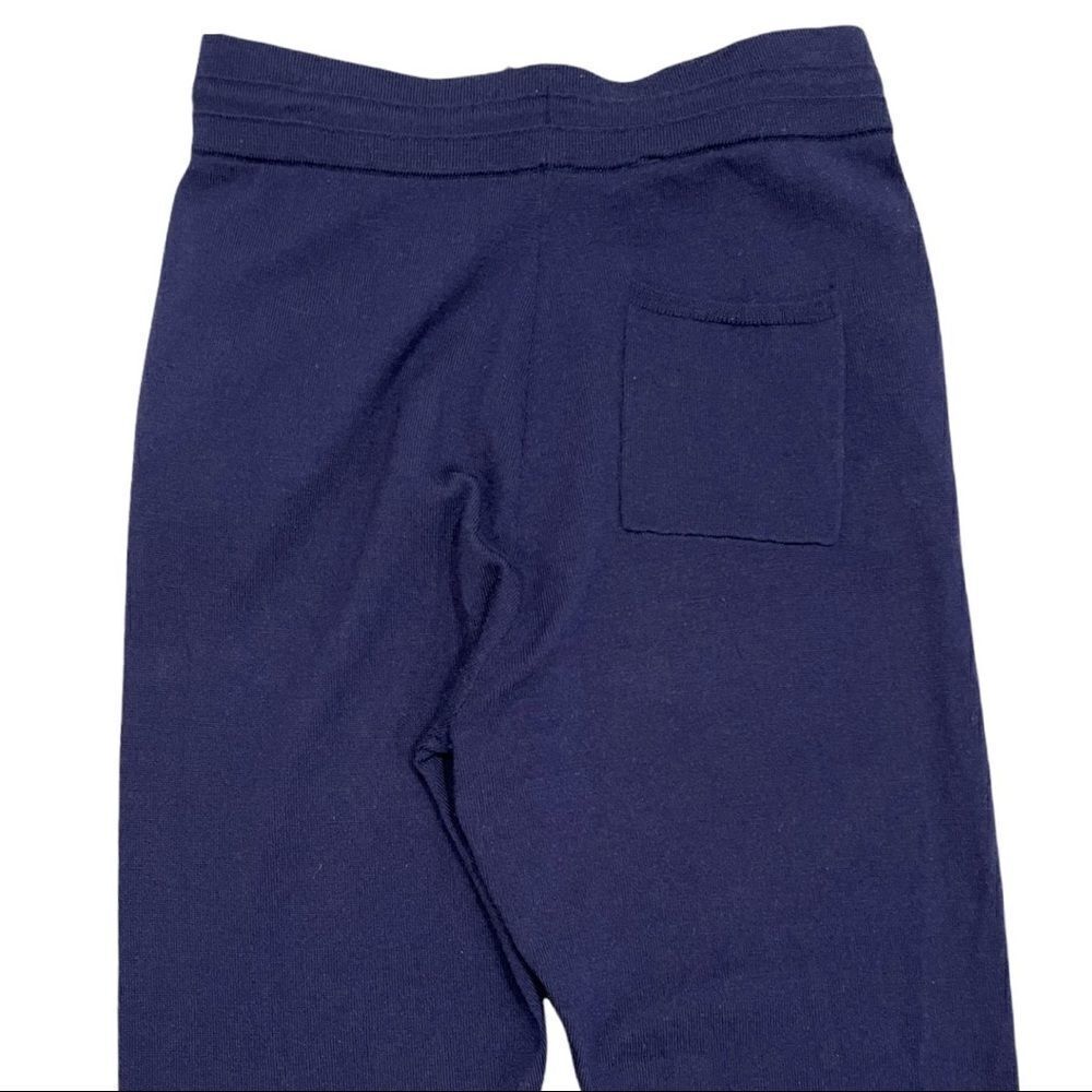GYMSHARK French Terry Navy Blue High Rise Joggers - Picture 7 of 13